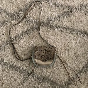 Rebecca Minkoff Mini Sydney Python Crossbody bag